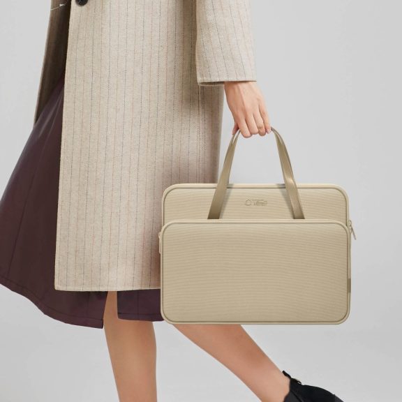 Laptop táska, 13 - 14" készülékhez, TP Basic Carrying Bag, bézs