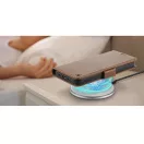 Samsung Galaxy A36 5G SM-A366B, Oldalra nyíló tok, stand, kártyatartóval, RFID technológiával, Wooze CaseME, barna