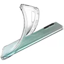 Samsung Galaxy A36 5G SM-A366B, Szilikon tok, légpárnás sarok, Wooze Silicone Armor, átlátszó