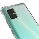 Samsung Galaxy A56 5G SM-A566B, Szilikon tok, légpárnás sarok, Wooze Silicone Armor, átlátszó