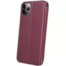 Samsung Galaxy A26 5G SM-A266B, Oldalra nyíló tok, stand, Forcell Elegance, bordó