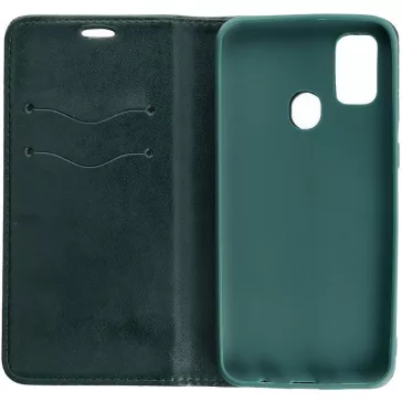   Samsung Galaxy A26 5G SM-A266B, Oldalra nyíló tok, stand, Magnet Book, zöld