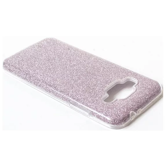 Samsung Galaxy A26 5G SM-A266B, Szilikon tok, csillogó, Forcell Shining, vörösarany