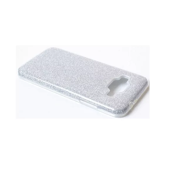 Samsung Galaxy A26 5G SM-A266B, Szilikon tok, csillogó, Forcell Shining, ezüst