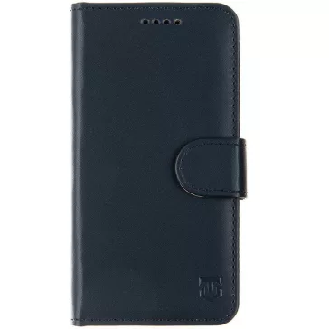   Samsung Galaxy A26 5G SM-A266B, Oldalra nyíló tok, stand, kártyatartóval, csatos, Tactical Field Notes, sötétkék