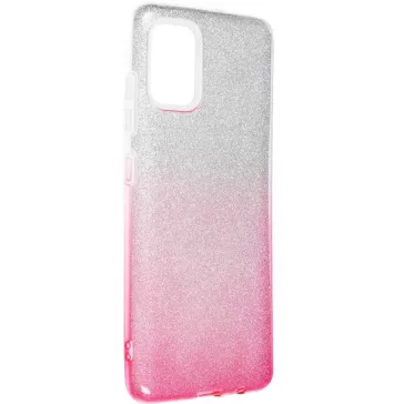   Samsung Galaxy A26 5G SM-A266B, Szilikon tok, csillogó, Forcell Shining, vörösarany/ezüst