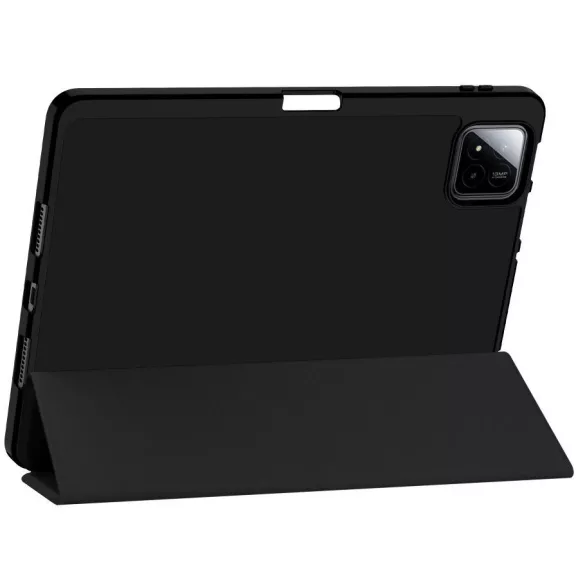 Xiaomi Pad 7 (11.2) / Pad 7 Pro (11.2), mappa tok, közepesen ütésálló, érintőceruza tartó, érintőceruza nélkül, Trifold, TP SC Pen Holder, fekete