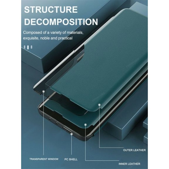 Xiaomi Redmi K70 / K70 Pro / Poco F6 Pro, Oldalra nyíló tok, stand, hívás mutatóval, Wooze FashionBook, lila