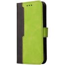 Xiaomi Redmi K70 / K70 Pro / Poco F6 Pro, Oldalra nyíló tok, stand, kártyatartóval, kézpánttal, Wooze Colour Wallet, zöld