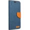 Samsung Galaxy A25 5G SM-A256B, Oldalra nyíló tok, stand, Canvas Book, sötétkék