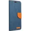 Samsung Galaxy A25 5G SM-A256B, Oldalra nyíló tok, stand, Canvas Book, sötétkék