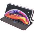 Apple iPhone 17, Oldalra nyíló tok, stand, Forcell Elegance, bordó