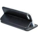 Apple iPhone 17, Oldalra nyíló tok, stand, Forcell Elegance, fekete