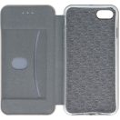 Apple iPhone 17 Pro Max, Oldalra nyíló tok, stand, Forcell Elegance, fekete