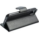 Apple iPhone Air (2025), Oldalra nyíló tok, stand, Fancy Book, fekete