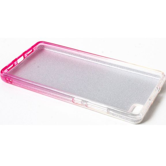 Apple iPhone 17 Pro, Szilikon tok, csillogó, Forcell Shining, vörösarany/ezüst