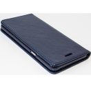 Apple iPhone 17 Pro Max, Oldalra nyíló tok, stand, Magnet Book, sötétkék