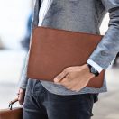 Laptop táska, 13 - 14" készülékhez, TP Fleece, barna