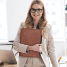 Laptop táska, 13 - 14" készülékhez, TP Fleece, barna