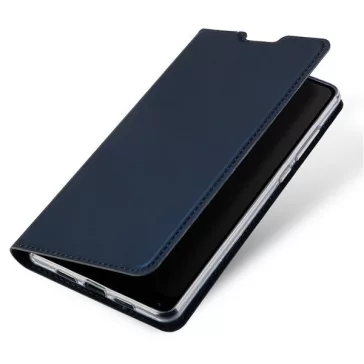   Samsung Galaxy A25 5G SM-A256B, Oldalra nyíló tok, stand, Dux Ducis, sötétkék