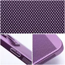 Samsung Galaxy A17 4G / A17 5G SM-A175F / A176B, Műanyag hátlap védőtok, légáteresztő, lyukacsos minta, Breezy, lila