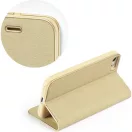 Samsung Galaxy A17 4G / A17 5G SM-A175F / A176B, Oldalra nyíló tok, stand, Luna Book, arany