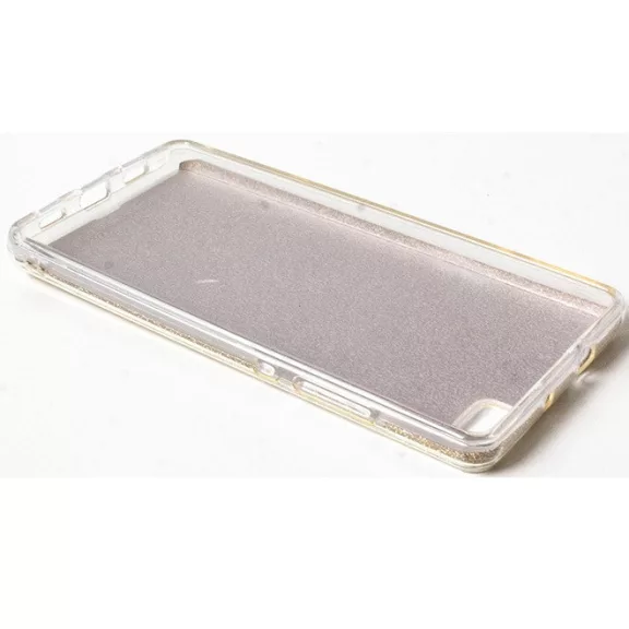 Samsung Galaxy A17 4G / A17 5G SM-A175F / A176B, Szilikon tok, csillogó, Forcell Shining, arany