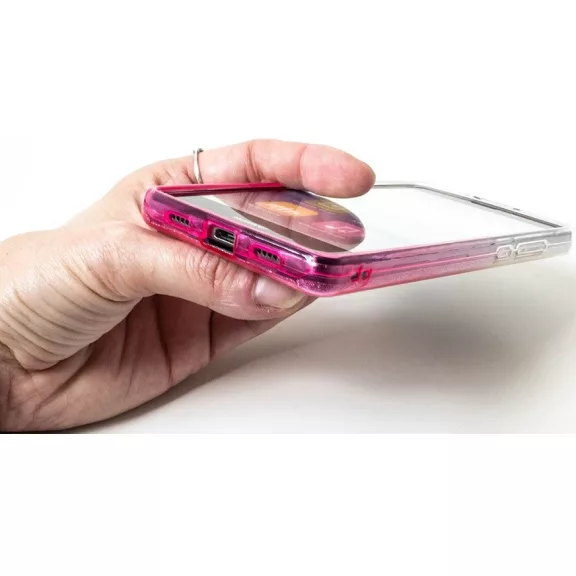 Samsung Galaxy A17 4G / A17 5G SM-A175F / A176B, Szilikon tok, csillogó, Forcell Shining, vörösarany/ezüst