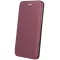 Samsung Galaxy A17 4G / A17 5G SM-A175F / A176B, Oldalra nyíló tok, stand, Forcell Elegance, bordó