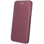 Samsung Galaxy A17 4G / A17 5G SM-A175F / A176B, Oldalra nyíló tok, stand, Forcell Elegance, bordó