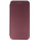 Samsung Galaxy A17 4G / A17 5G SM-A175F / A176B, Oldalra nyíló tok, stand, Forcell Elegance, bordó