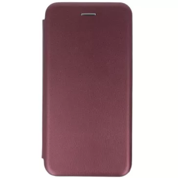   Samsung Galaxy A17 4G / A17 5G SM-A175F / A176B, Oldalra nyíló tok, stand, Forcell Elegance, bordó