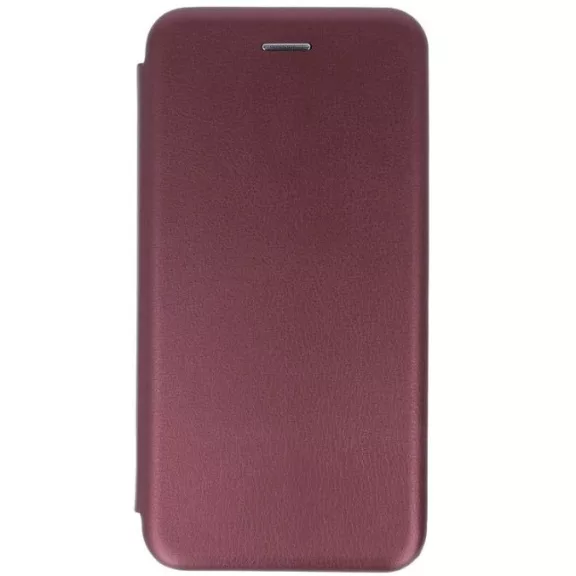 Samsung Galaxy A17 4G / A17 5G SM-A175F / A176B, Oldalra nyíló tok, stand, Forcell Elegance, bordó