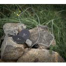 Univerzális vezeték nélküli töltő, Qi Wireless, gyorstöltés, LED - es, 15W, Tactical Base Plug, fekete