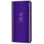 Samsung Galaxy A05 SM-A055F, Oldalra nyíló tok, hívás mutatóval, Smart View Cover, lila (utángyártott)