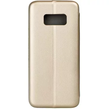   Samsung Galaxy A05 SM-A055F, Oldalra nyíló tok, stand, Forcell Elegance, arany