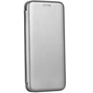   Samsung Galaxy A05 SM-A055F, Oldalra nyíló tok, stand, Forcell Elegance, szürke