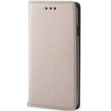   Samsung Galaxy A05 SM-A055F, Oldalra nyíló tok, stand, Smart Magnet, arany
