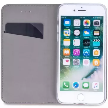   Samsung Galaxy A05 SM-A055F, Oldalra nyíló tok, stand, Smart Magnet, arany