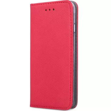   Samsung Galaxy A25 5G SM-A256B, Oldalra nyíló tok, stand, Smart Magnet, piros