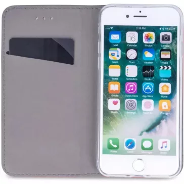   Samsung Galaxy A25 5G SM-A256B, Oldalra nyíló tok, stand, Smart Magnet, sötétkék