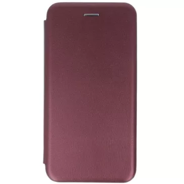   Samsung Galaxy A25 5G SM-A256B, Oldalra nyíló tok, stand, Forcell Elegance, bordó