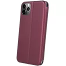Samsung Galaxy A25 5G SM-A256B, Oldalra nyíló tok, stand, Forcell Elegance, bordó