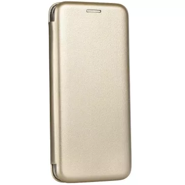   Samsung Galaxy A35 5G SM-A356B, Oldalra nyíló tok, stand, Forcell Elegance, arany