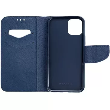   Samsung Galaxy A55 5G SM-A556B, Oldalra nyíló tok, stand, Fancy Book, piros