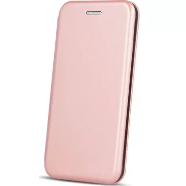   Samsung Galaxy A55 5G SM-A556B, Oldalra nyíló tok, stand, Forcell Elegance, vörösarany