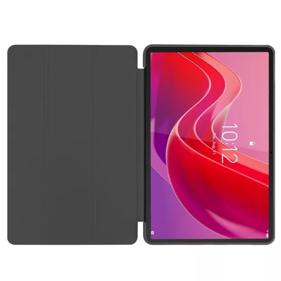 Lenovo Tab M11 (11.0) TB-330, mappa tok, Trifold, Tech-Protect SmartCase, fekete