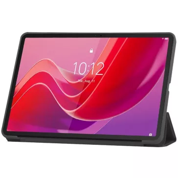   Lenovo Tab M11 (11.0) TB-330, mappa tok, Trifold, Tech-Protect SmartCase, fekete