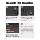 Apple iPad Pro 13 (2024 / 2025), Bluetooth billentyűzetes, mappa tok, Touch Pad, mágneses rögzítés, Wooze Simple Touch, fekete