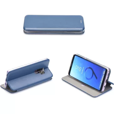   Samsung Galaxy A16 4G / A16 5G SM-A165F / A166B, Oldalra nyíló tok, stand, Forcell Elegance, kék